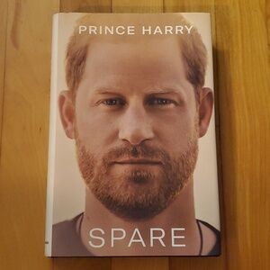 NEW hardcover book. Prince Harry "Spare" biography. Royalty.